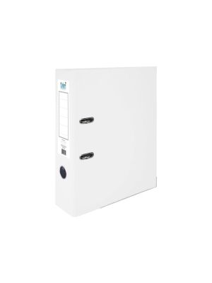 Colori Класьор, 8 cm, PP, с метален кант, несглобен, бял, 50 броя