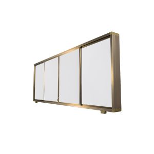 Office 1 Система бели дъски Double Sliding, за дисплей 65''