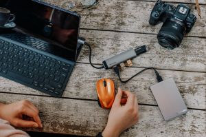USB Хъб Verbatim, 4 порта, USB 3.2