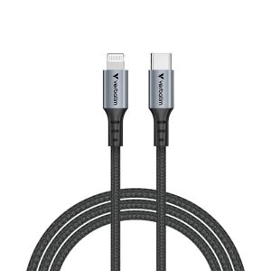 Кабел Verbatim Sync&Charge, магнитен, USB Type-C към Lightning, 120 cm