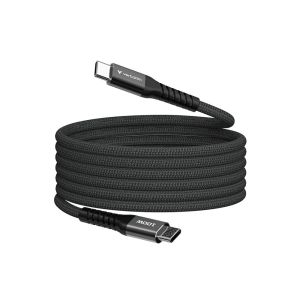 Кабел Verbatim Sync&Charge, магнитен, USB Type-C, 100 W, 120 cm, черен
