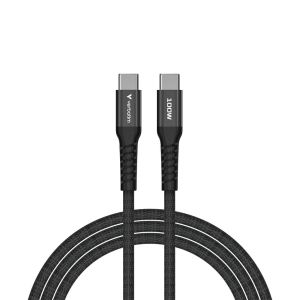 Кабел Verbatim Sync&Charge, магнитен, USB Type-C, 100 W, 120 cm, черен