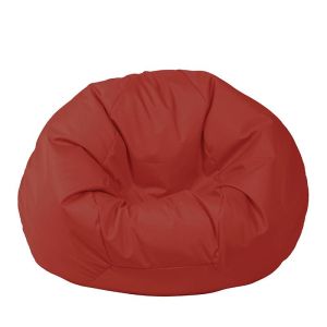 Пуф за деца RFG Ябълка, промазка, 220 L, червен