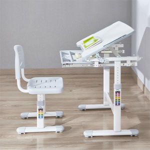 Ергономичен чин и стол RFG Ergo Tech B207, ученически, сив цвят