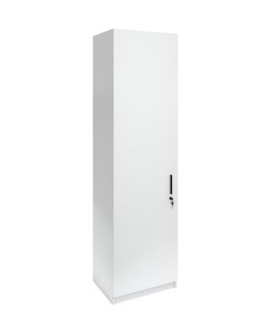 Гардероб RFG Monaco, единичен, 550 х 400 х 2000 mm, ПДЧ 18 mm, бял
