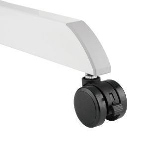 Маса RFG Active, с регулируема височина, 600 х 520 х 758-1128 mm, правоъгълен плот, бяла