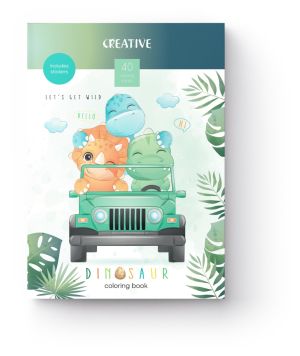 Книжка за оцветяване Creative Children,40стр., Boys