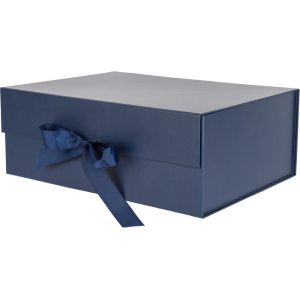 Подаръчна кутия 33x25x12,5 cm, синя