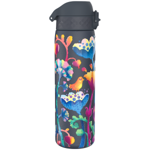 Термо бутилка за вода Ion8 Print, метална, 500ml, Floral
