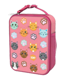 Чанта за обяд Ion8, 26х19х7см, Cats Faces