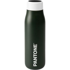 Бутилка за вода Pantone с термометър 500ml, Черен