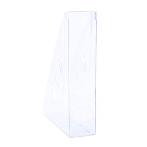 Вертикална поставка Office Products, прозрачна
