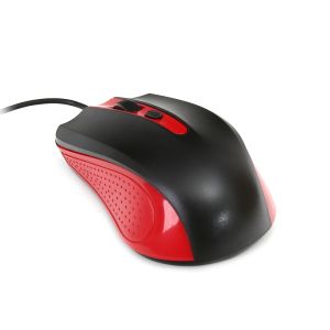 Оптична мишка Omega OM05, USB, червена