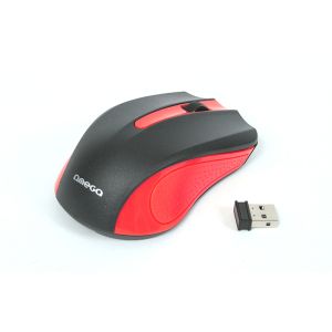 Безжична мишка Omega OM0419, USB, червена