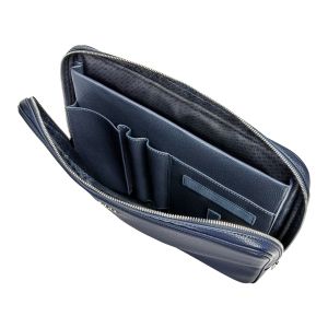Hugo Boss Чанта за лаптоп Classic Grained, тъмносиня