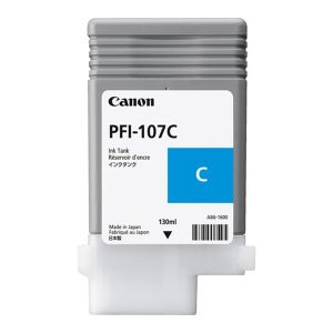 Оригинален патрон Canon PFI-107, 130ml, Cyan