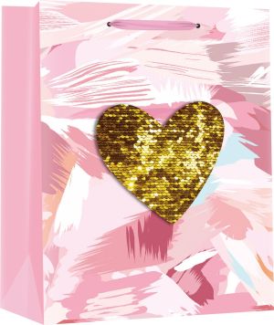 Подаръчна торбичка Deluxe Medium Valentine, 18x23x10cm
