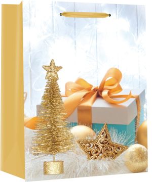 Подаръчна торбичка XMAS Large, 26x32x12 cm, 71843