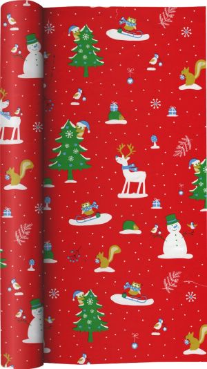 Опаковъчна хартия Creative, 200x70cm, XMAS Kids