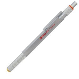 Автоматичен молив Rotring 800, 0.5mm, сребърен