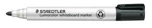 Маркер Staedtler Lumocolor 351 за бяла дъска, объл връх, черен