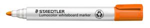 Маркер Staedtler Lumocolor 351 за бяла дъска, объл връх, оранжев