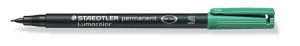 Маркер Staedtler Lumocolor 313 OHP S, зелен
