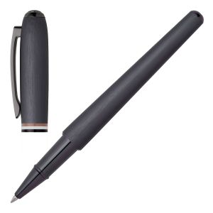 Hugo Boss Ролер Contour Iconic, в кутия, тъмносив