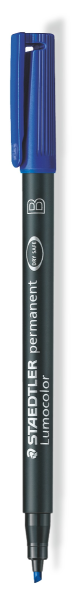 Маркер Staedtler Lumocolor 314 OHP B, син