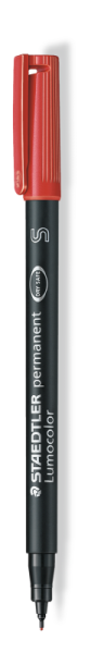 Маркер Staedtler Lumocolor 313 OHP S, червен