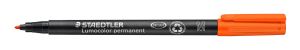 Маркер Staedtler Lumocolor 317 OHP М, оранжев