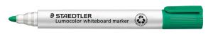 Маркер Staedtler Lumocolor 351 за бяла дъска, объл връх, зелен
