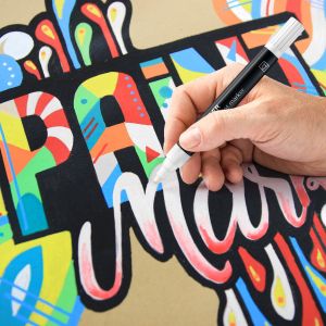 Комплект маркери Staedtler Lumocolor Paint 349,акрилни,10цвята