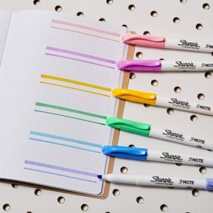 Комплект маркери Sharpie S-Note, 4 цвята, блистер