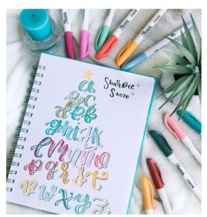 Комплект маркери Sharpie S-Note, 4 цвята, блистер