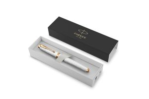 Писалка Parker Royal IM Premium Pearl GT, M, с кутия