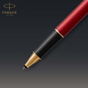 Ролер Parker Royal Sonnet Lacquer, червен GT