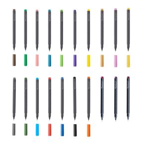 Faber-Castell Тънкописец Grip, 0.4 mm, червеникаво-кафяв