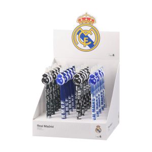 Химикалка Best Buy Mistic, изтриваема, Real Madrid, 0.5 mm, асорти
