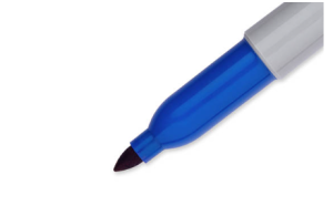 Перманентен маркер Sharpie, F, син