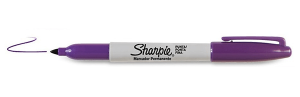 Перманентен маркер Sharpie, F, лилав