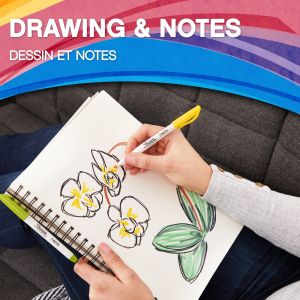 Комплект маркери Sharpie S-Note, 20+4 цвята