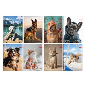Тетрадка A5 Ilijanum Pets 40л