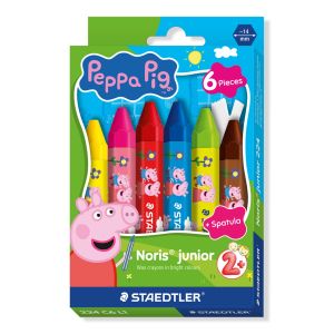 Пастели Staedtler NJ Peppa Pig 224, 6 цвята