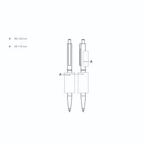 Химикалка Senator Point Polished 3217, 50 броя, асорти