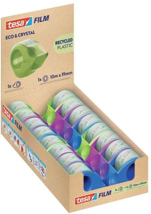 Тиксо+диспенсър Tesa 19mm x 10m