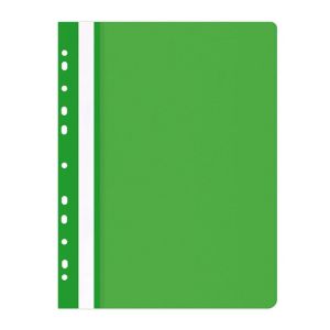 Папка Office Products с прозрачно лице европерф, зелен