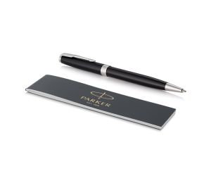 Химикалка Parker Royal Sonnet Lacquer, черна CT, без кутия