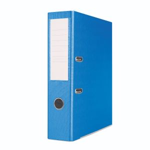 Класьор Basic 7.5cm, метален кант, син