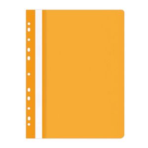 Папка Office Products с прозрачно лице европерф, оранж